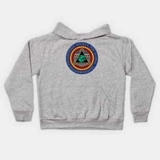 Retro Vintage Enlightened Society for Global Transformation Las Vegas Kids Hoodie